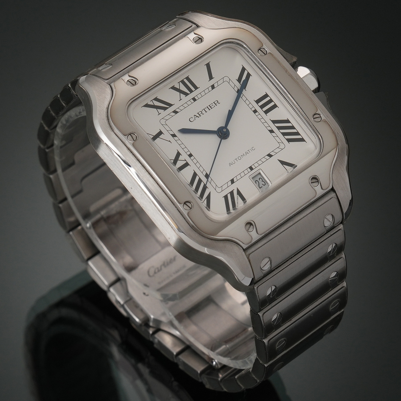 CARTIER(USED)까르띠에 산토스 라지 WSSA0018