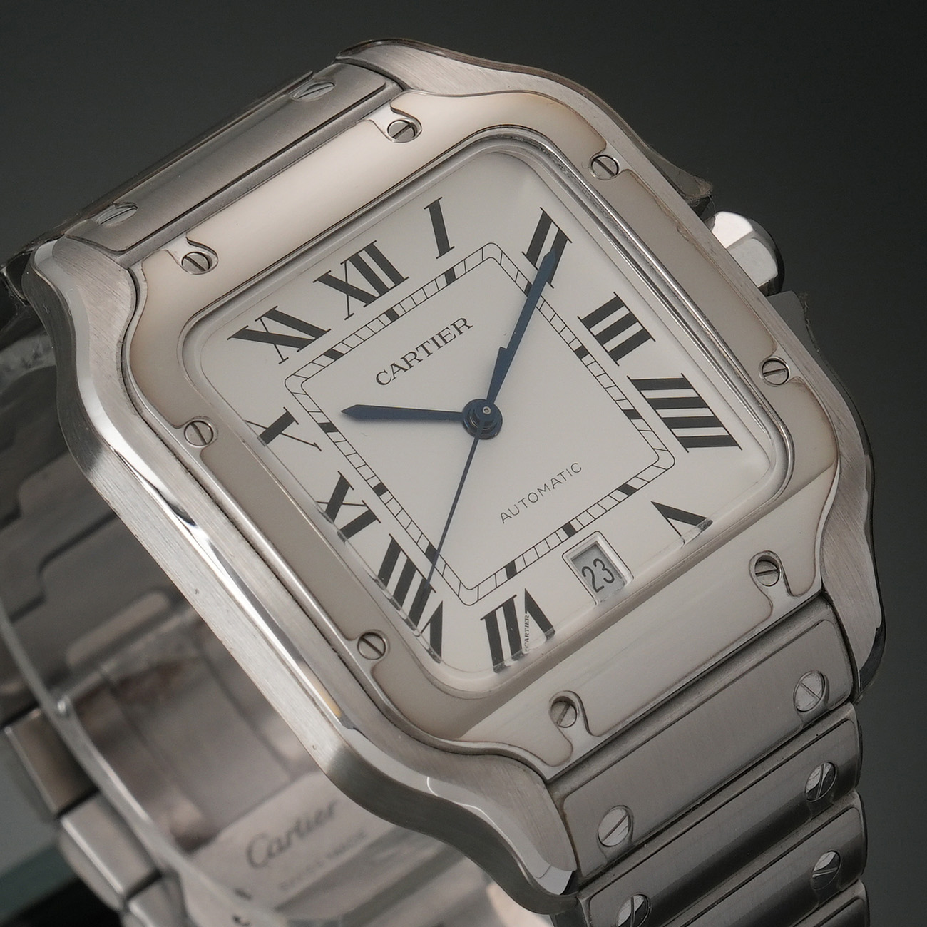 CARTIER(USED)까르띠에 산토스 라지 WSSA0018