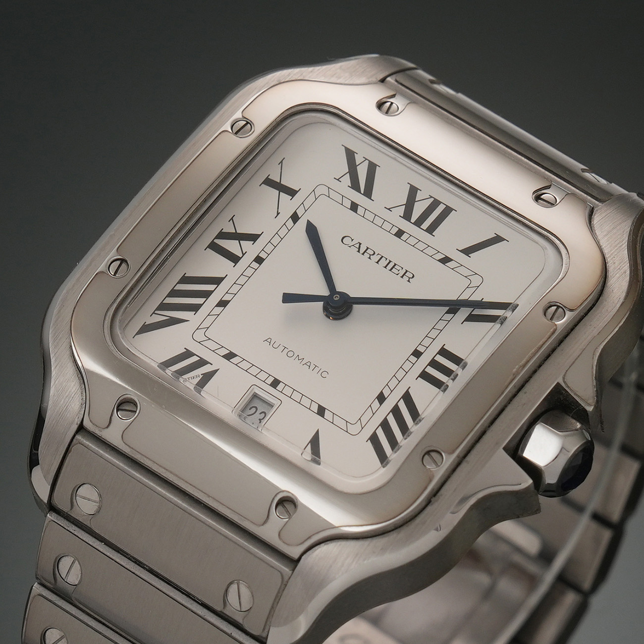 CARTIER(USED)까르띠에 산토스 라지 WSSA0018
