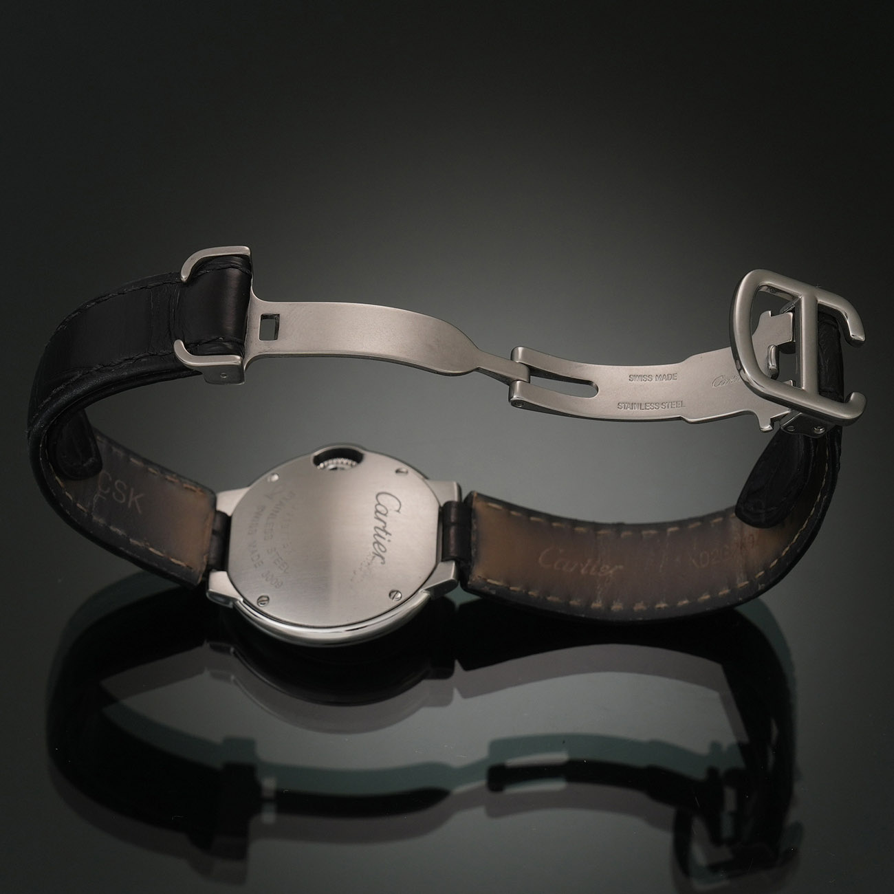 CARTIER(USED)까르띠에 발롱블루 28 쿼츠 W69018Z4