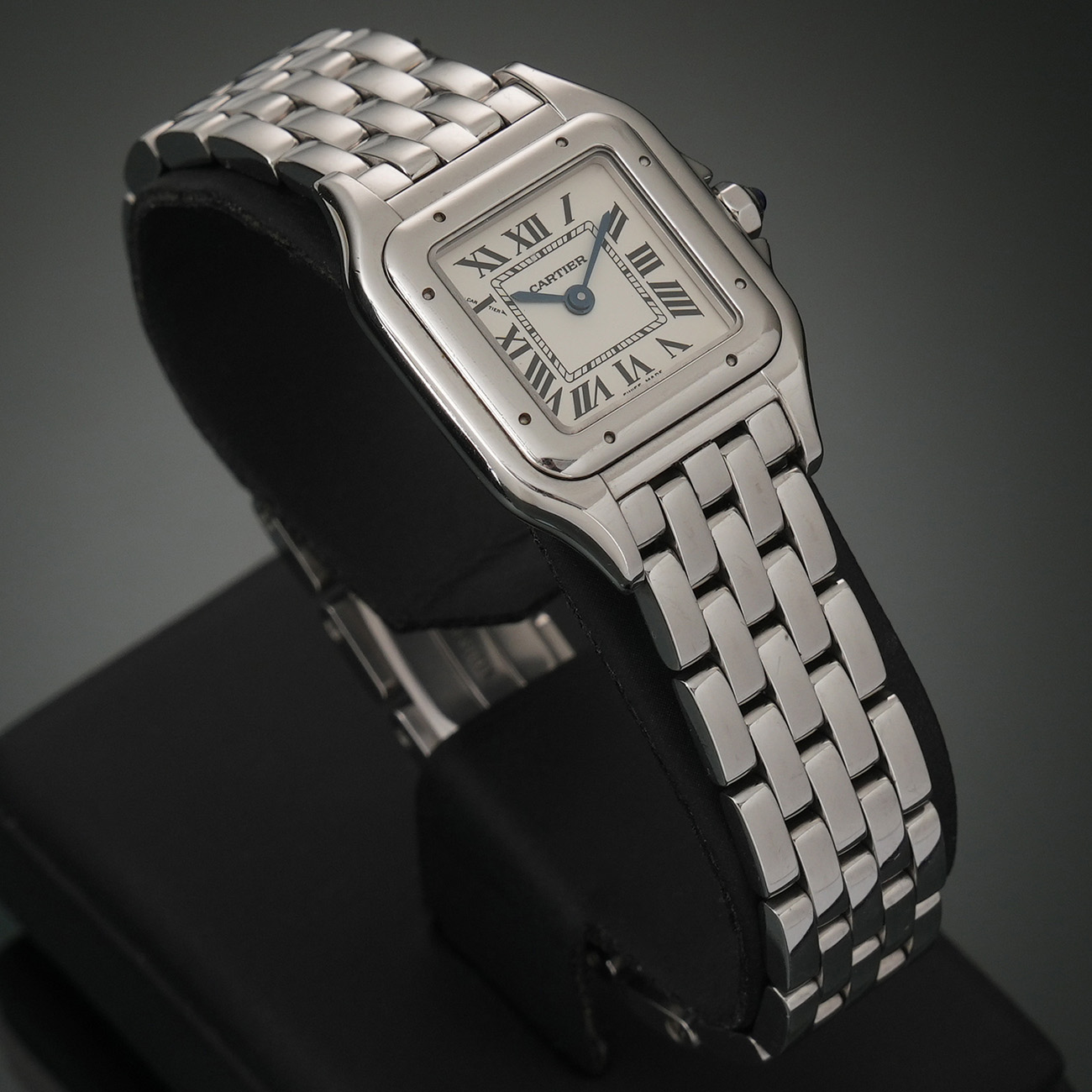 CARTIER(USED)까르띠에 팬더 드 까르띠에 스틸 스몰 쿼츠