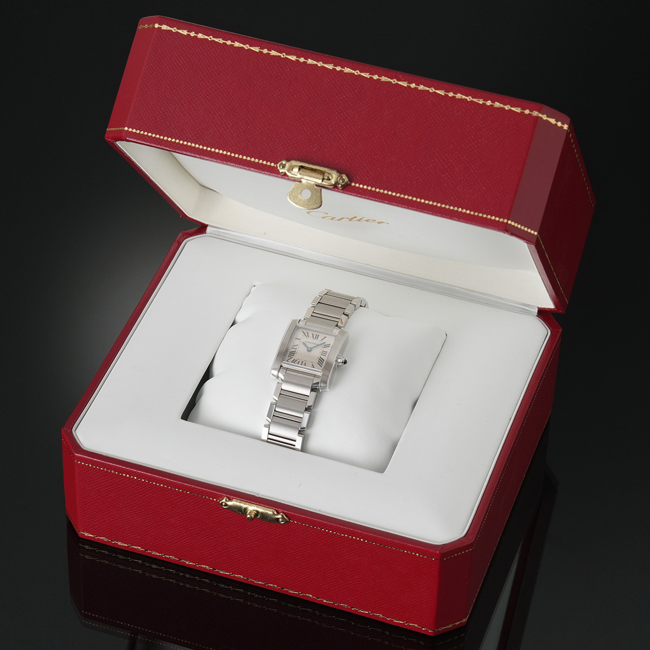 CARTIER(USED)까르띠에 탱크 프랑세즈 스몰 W51008Q3