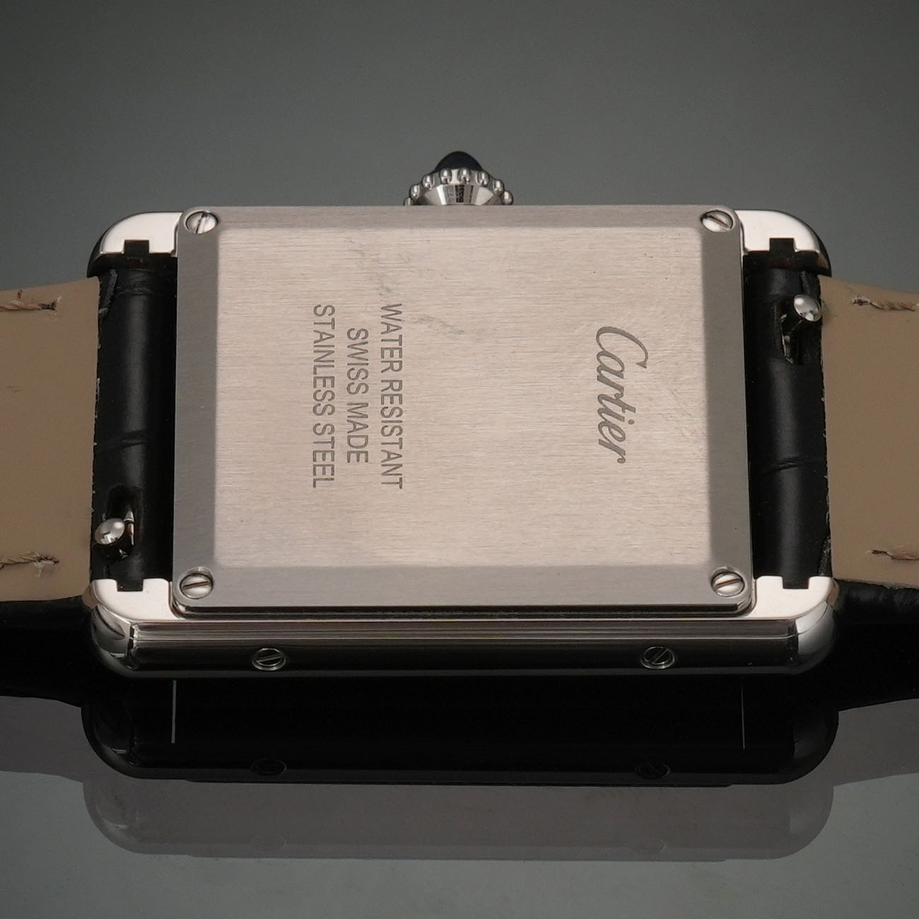 CARTIER(USED)까르띠에 탱크 머스트 라지 스틸 WSTA0052