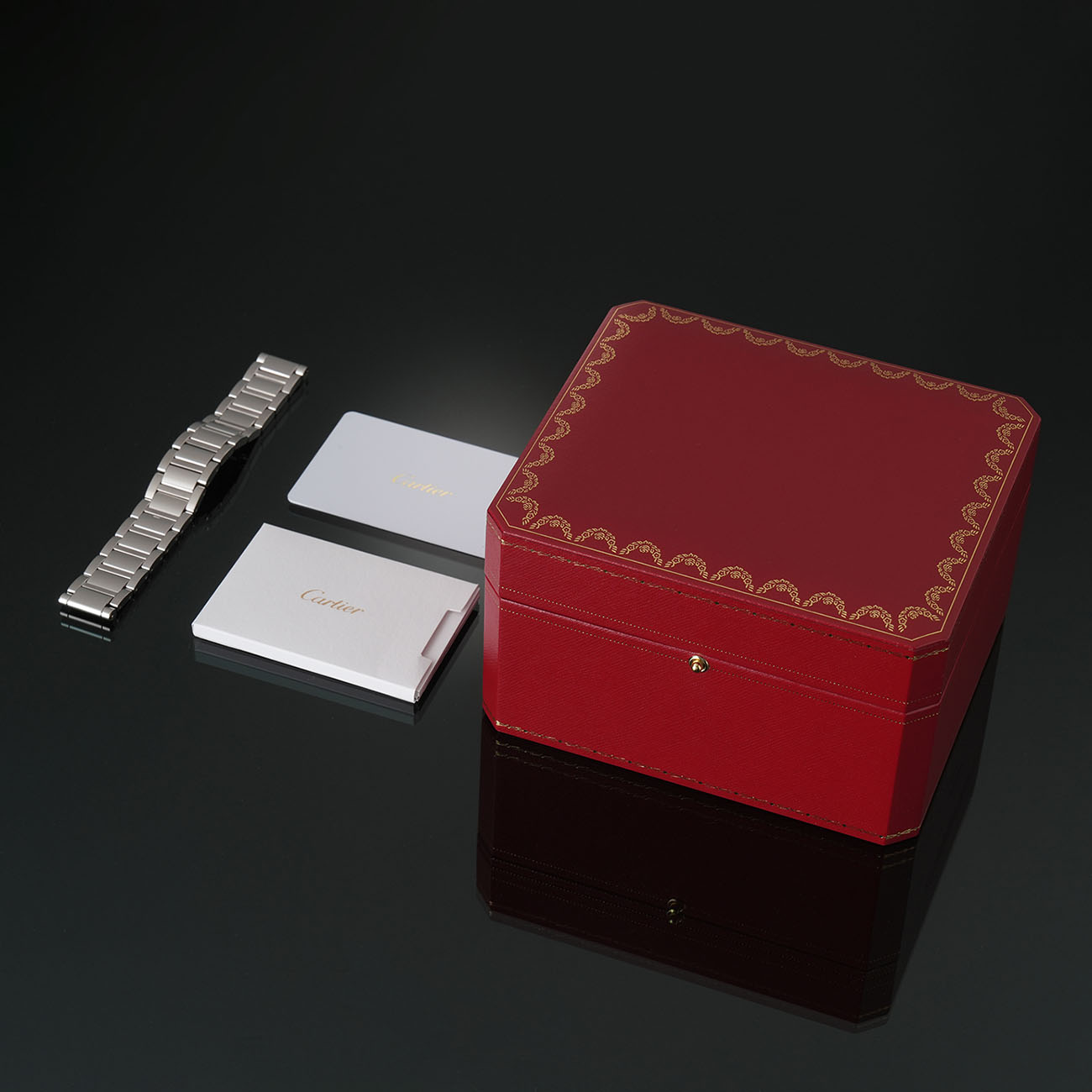 CARTIER(USED)까르띠에 탱크 머스트 라지 스틸 WSTA0052