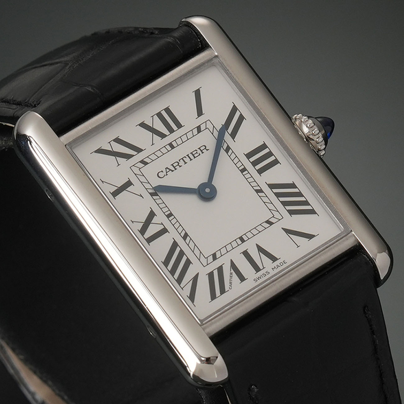 CARTIER(USED)까르띠에 탱크 머스트 라지 스틸 WSTA0052