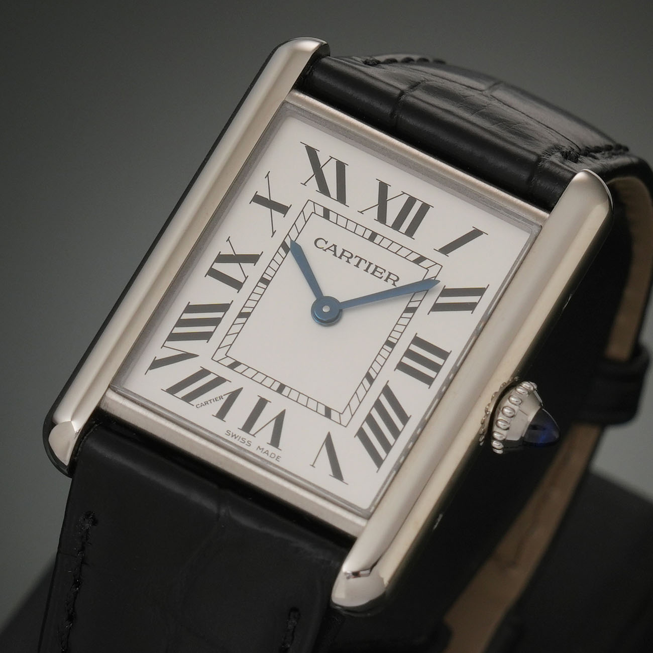 CARTIER(USED)까르띠에 탱크 머스트 라지 스틸 WSTA0052