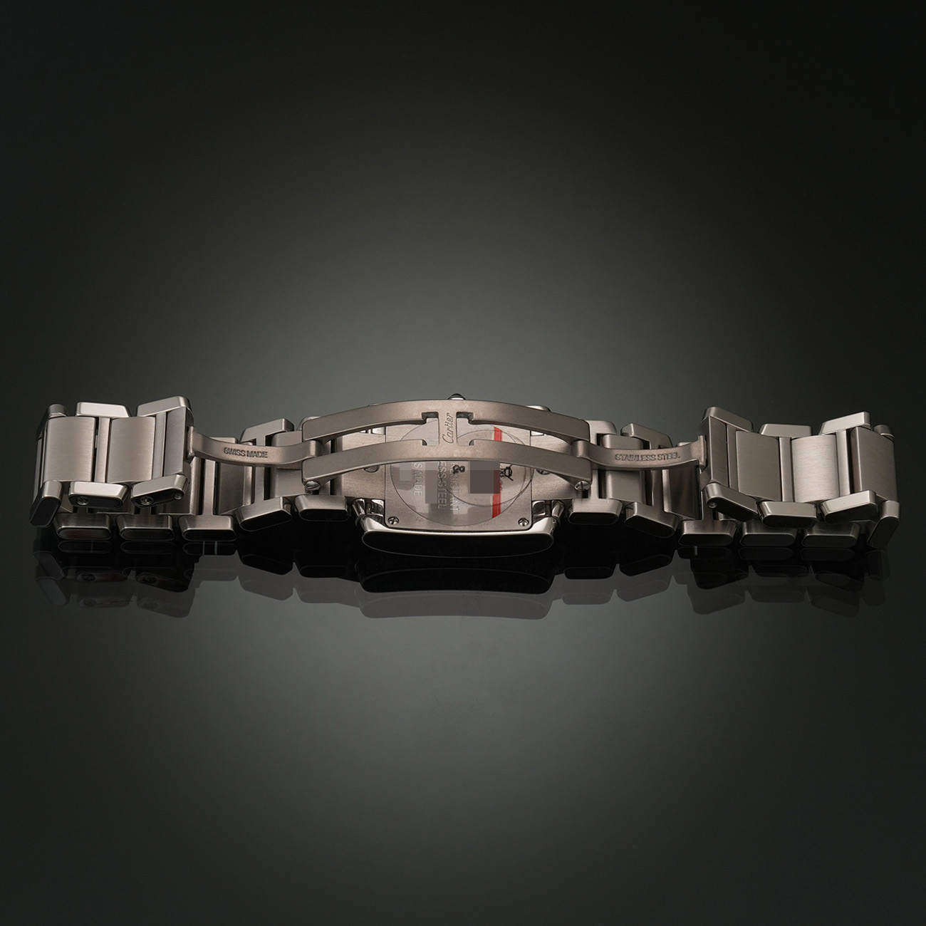 CARTIER(USED)까르띠에 탱크 프랑세즈 스몰 다이아베젤 W4TA0008