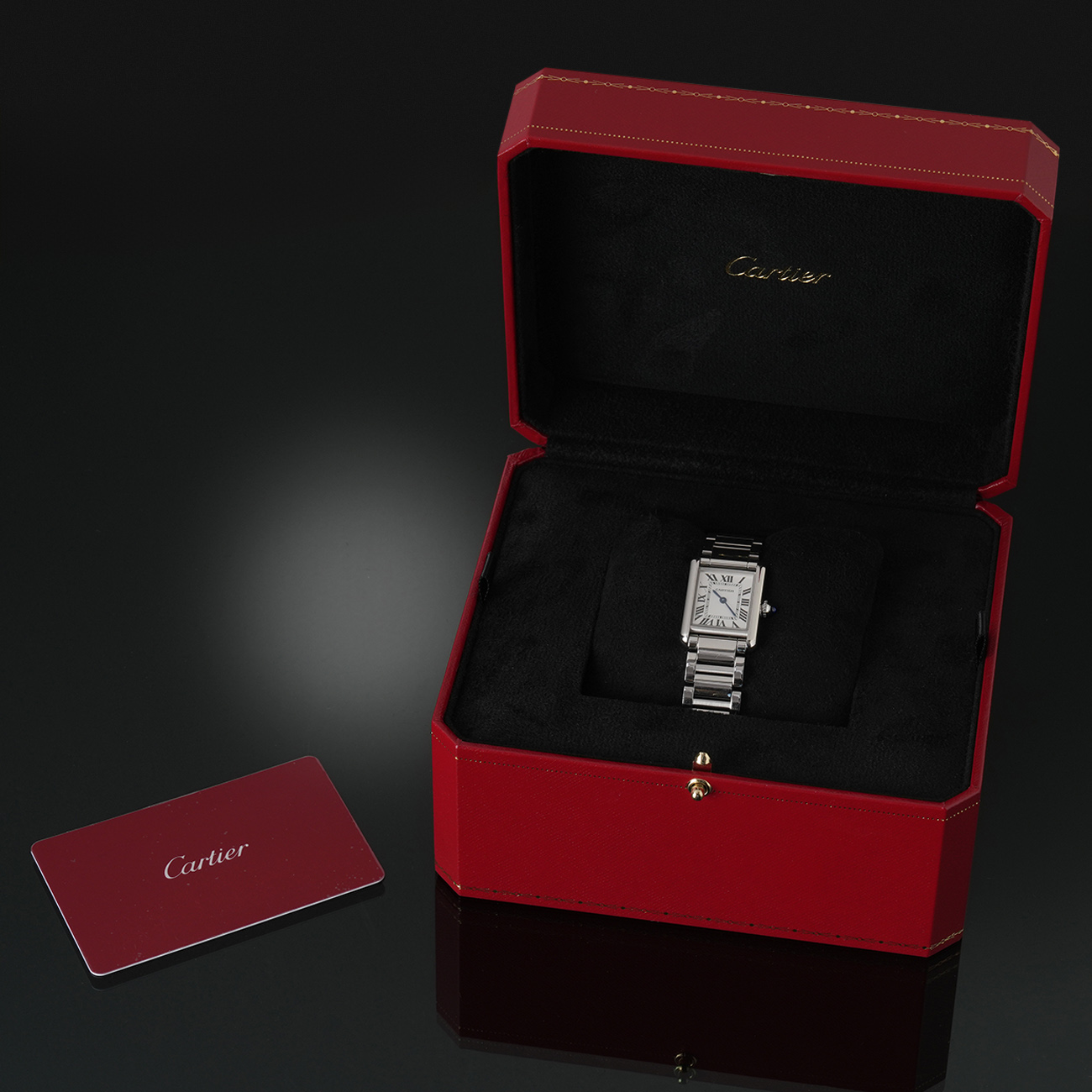 CARTIER(USED)까르띠에 탱크 머스트 스몰 WSTA0051
