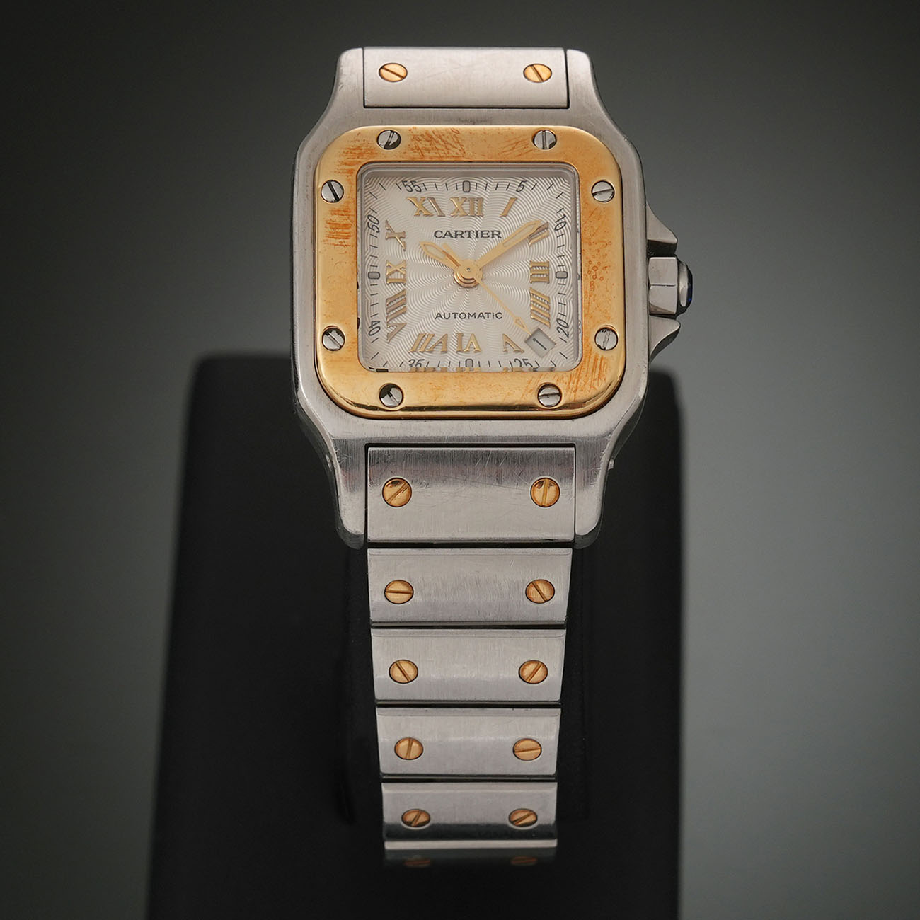 CARTIER(USED)까르띠에 산토스 갈베 콤비 스몰 워치 W20045C