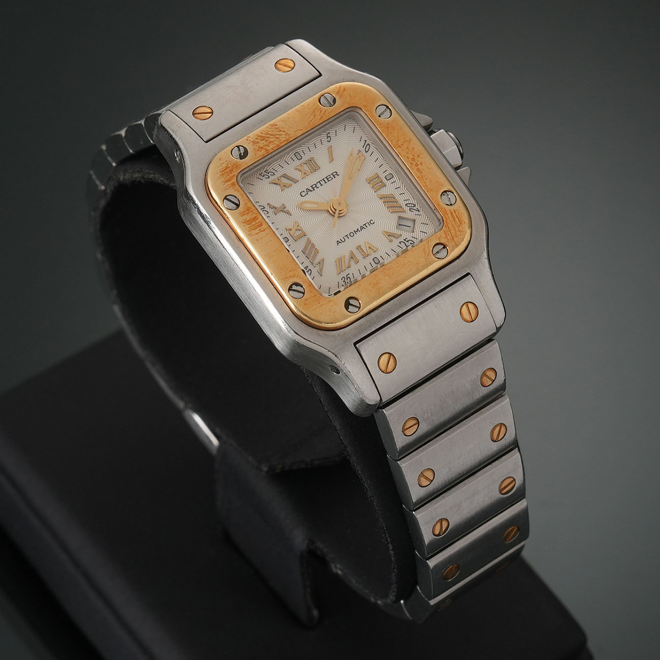 CARTIER(USED)까르띠에 산토스 갈베 콤비 스몰 워치 W20045C