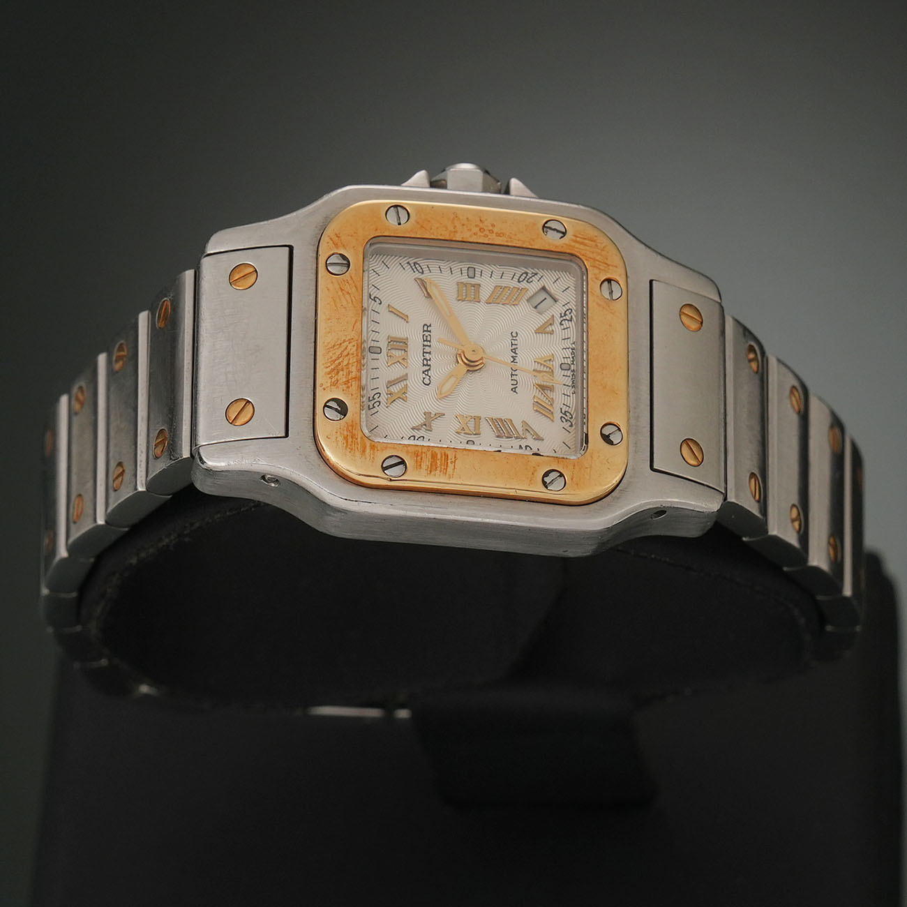 CARTIER(USED)까르띠에 산토스 갈베 콤비 스몰 워치 W20045C