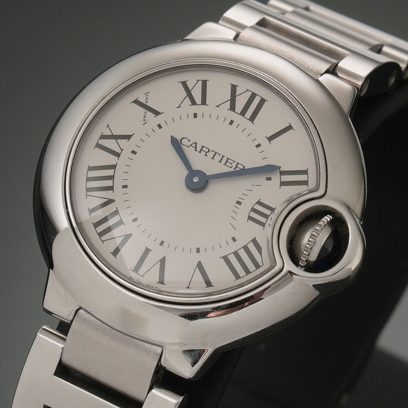 CARTIER(USED)까르띠에 발롱블루 28 쿼츠 W69010Z4