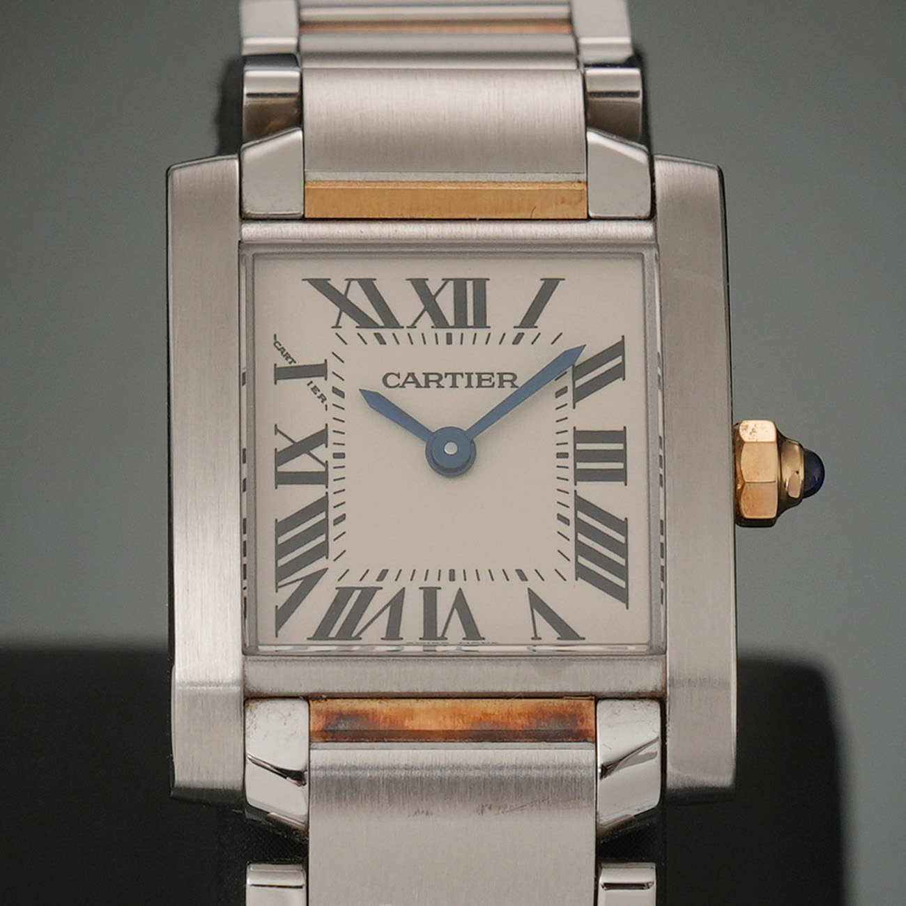 CARTIER(USED)까르띠에 탱크 프랑세즈 콤비 W51007Q4