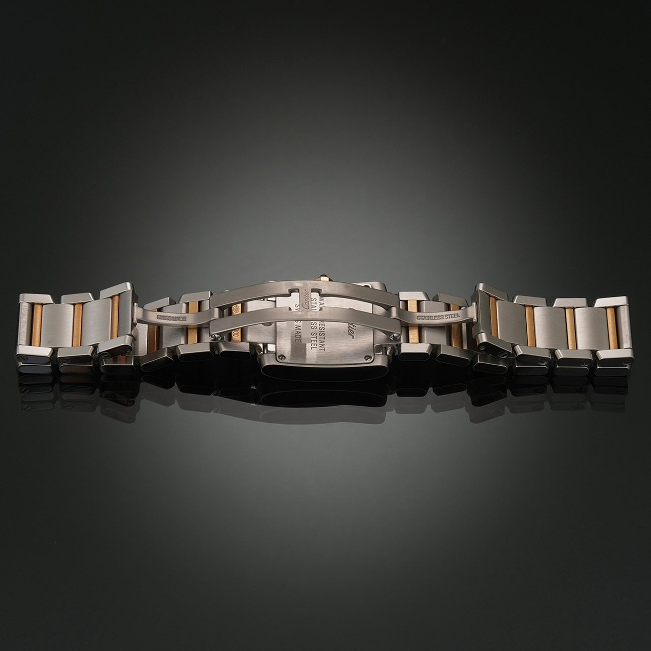 CARTIER(USED)까르띠에 탱크 프랑세즈 콤비 W51007Q4