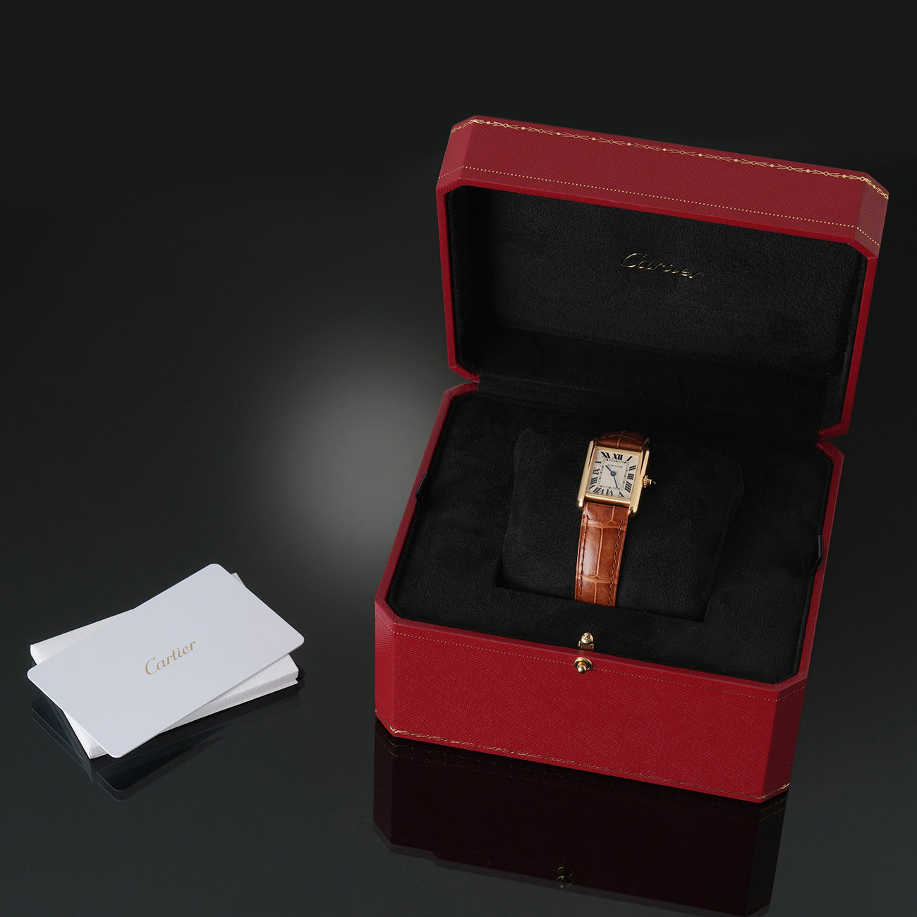 CARTIER(USED)까르띠에 탱크 루이 스몰 W1529856
