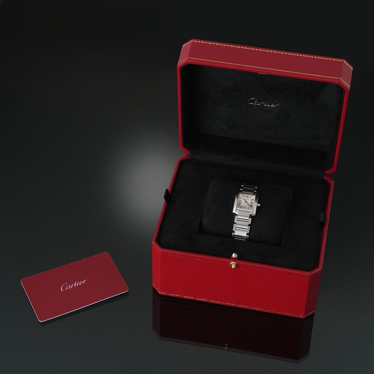 CARTIER(USED)까르띠에 탱크 프랑세즈 W51008Q3