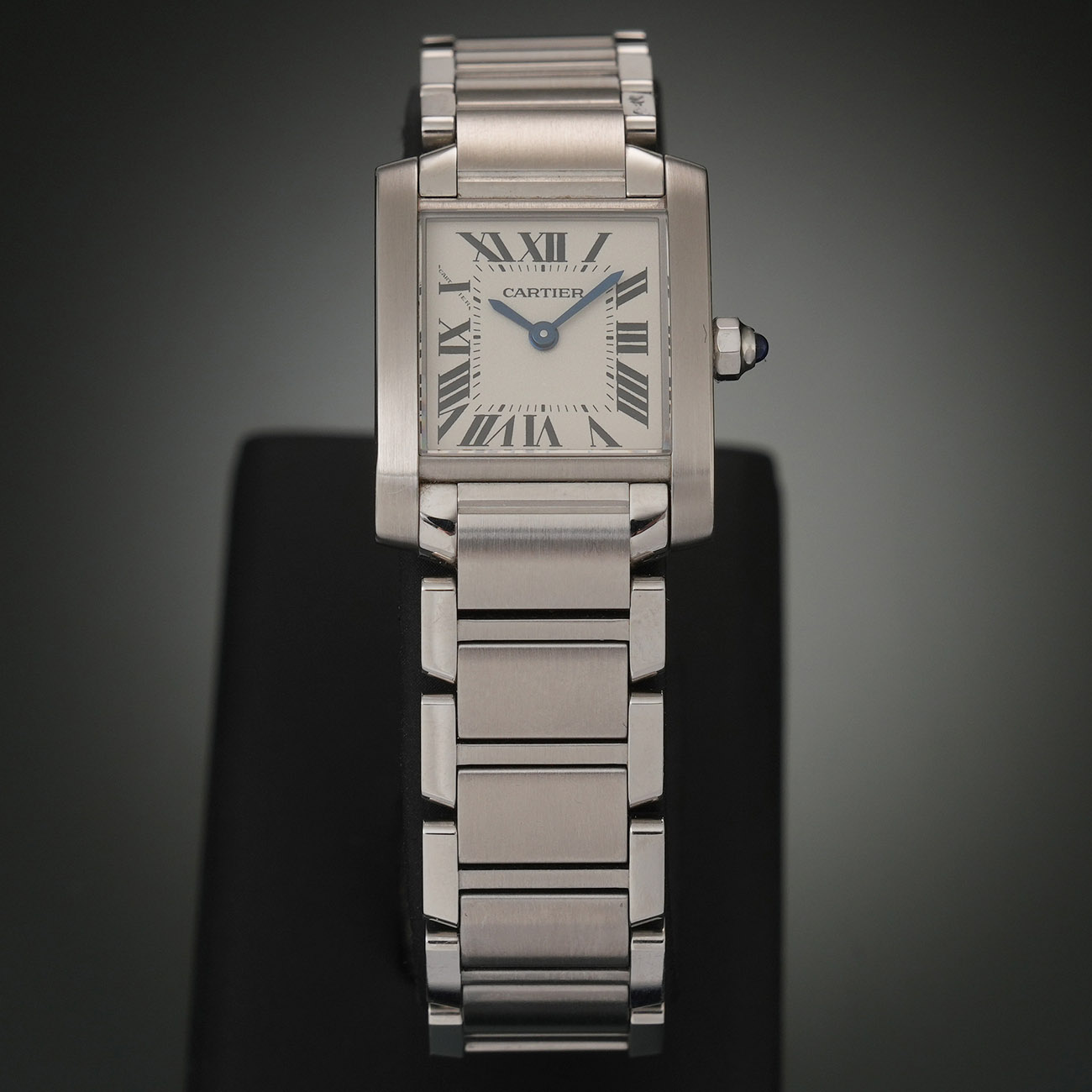 CARTIER(USED)까르띠에 탱크 프랑세즈 스몰 쿼츠 W51008Q3