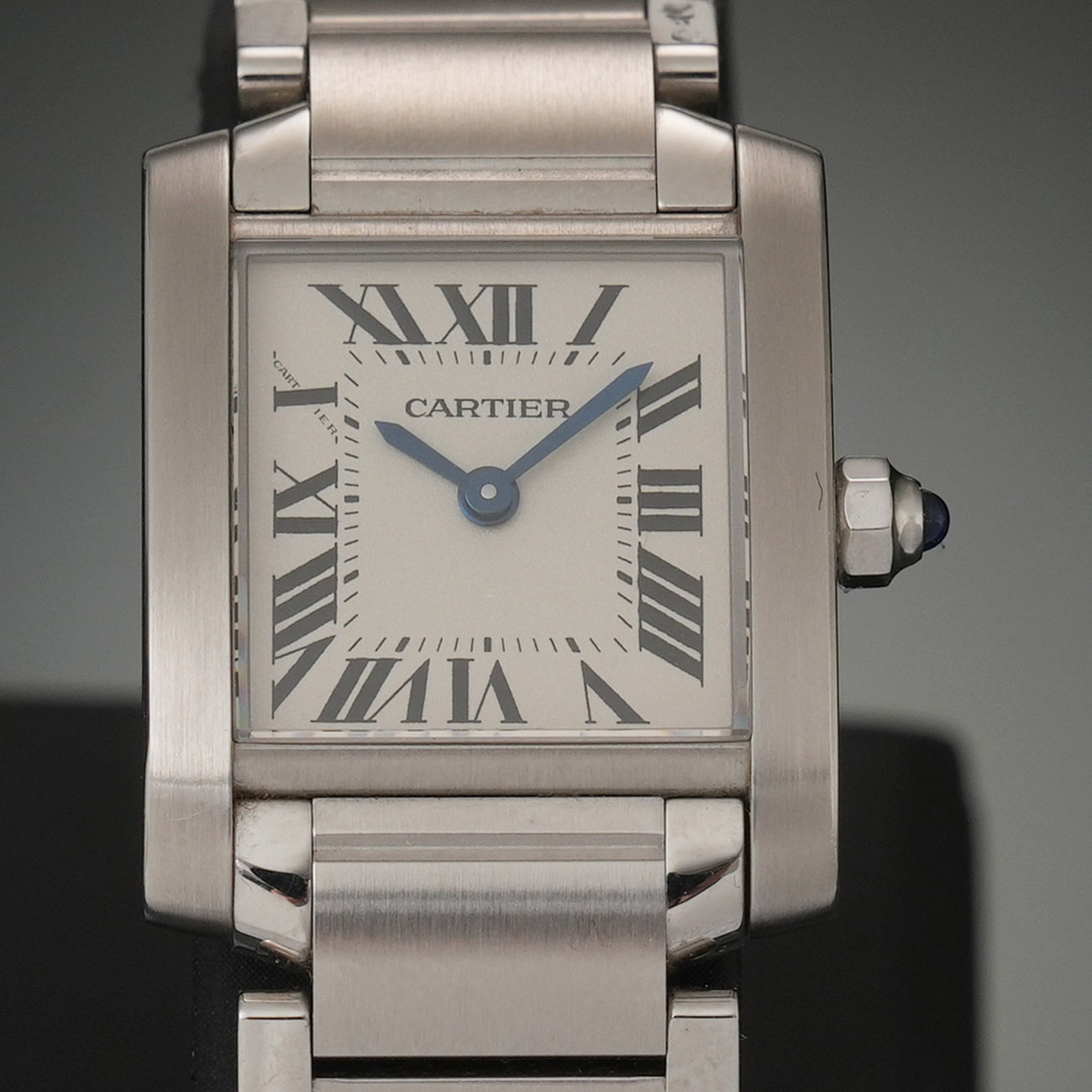 CARTIER(USED)까르띠에 탱크 프랑세즈 스몰 쿼츠 W51008Q3