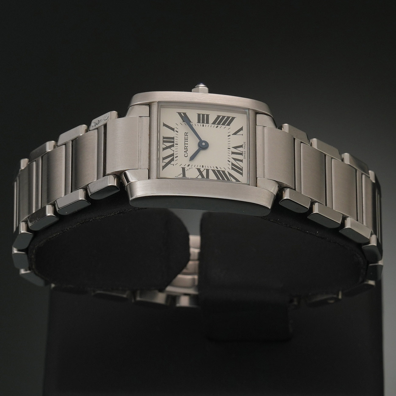 CARTIER(USED)까르띠에 탱크 프랑세즈 스몰 쿼츠 W51008Q3