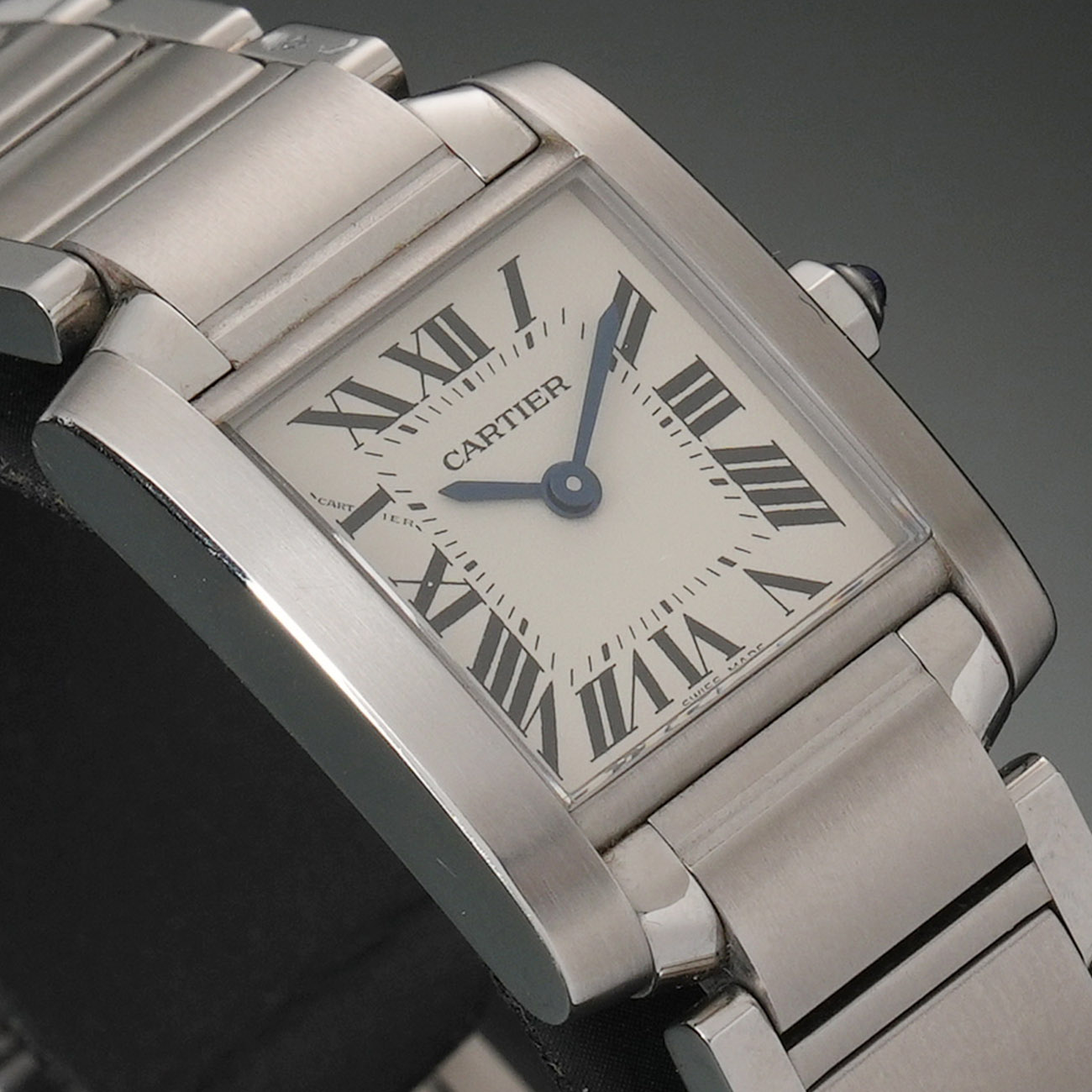 CARTIER(USED)까르띠에 탱크 프랑세즈 스몰 쿼츠 W51008Q3