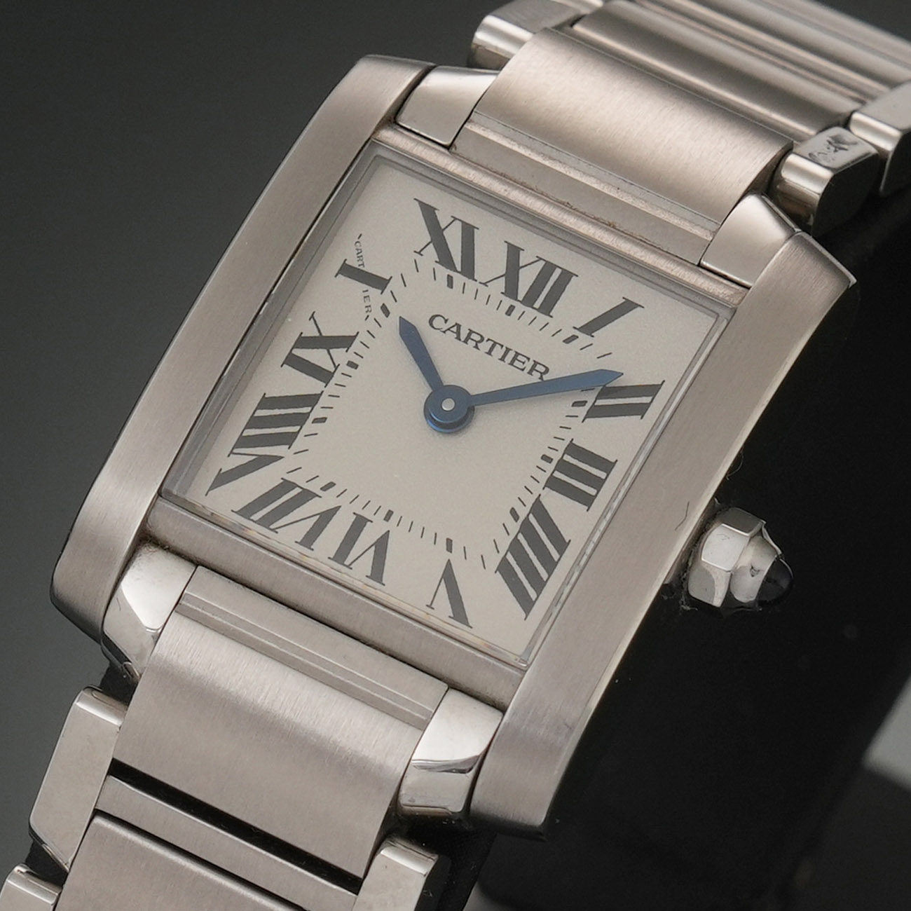 CARTIER(USED)까르띠에 탱크 프랑세즈 스몰 쿼츠 W51008Q3