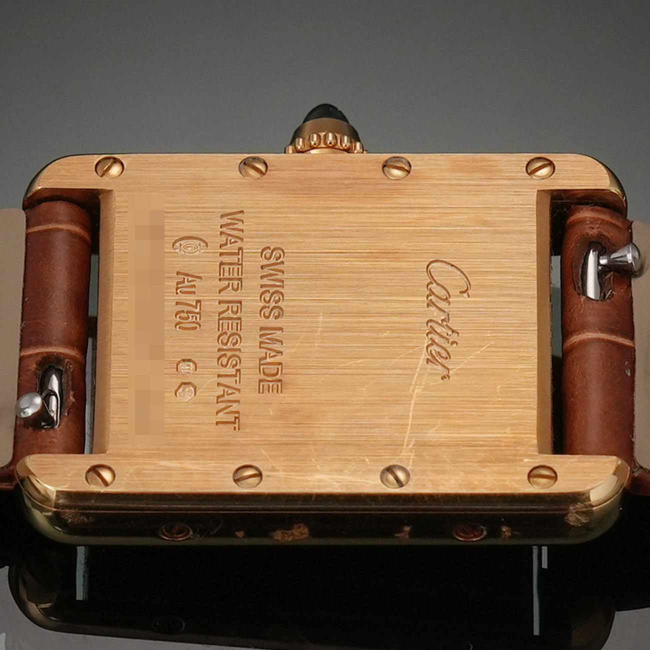 CARTIER(USED)까르띠에 탱크 루이 스몰 쿼츠 W1529856