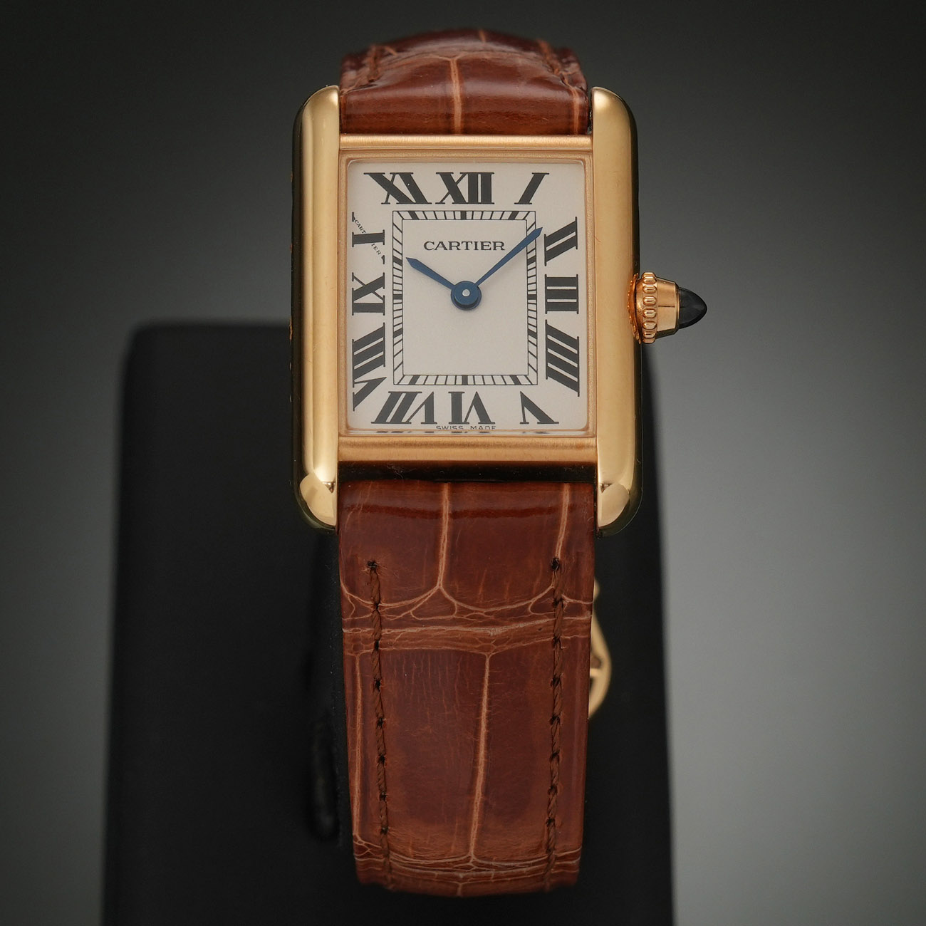 CARTIER(USED)까르띠에 탱크 루이 스몰 쿼츠 W1529856