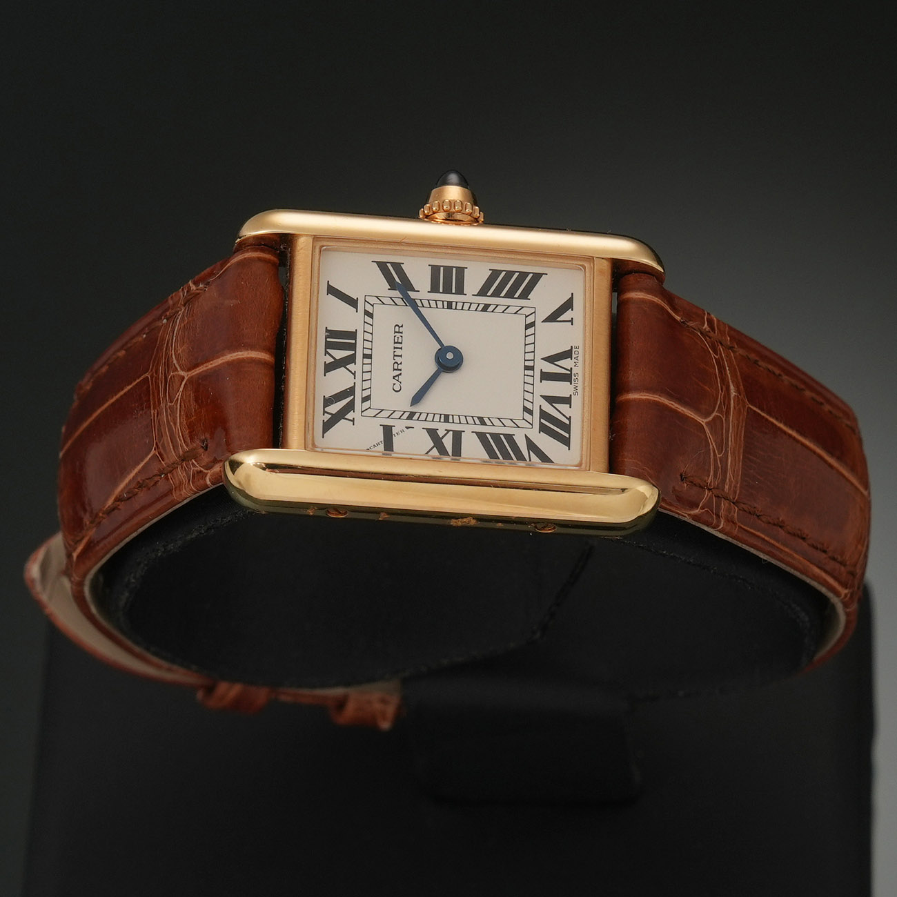 CARTIER(USED)까르띠에 탱크 루이 스몰 쿼츠 W1529856