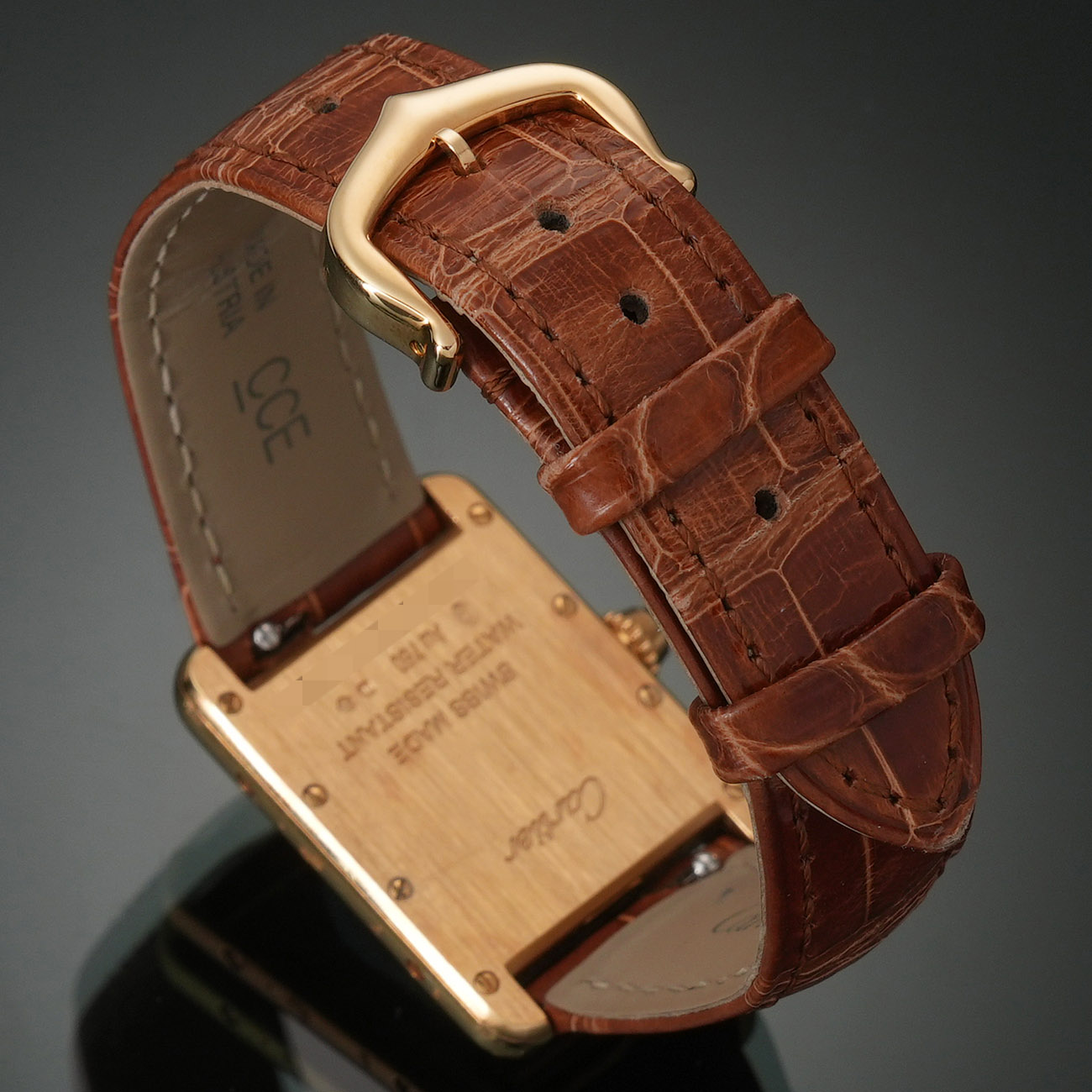 CARTIER(USED)까르띠에 탱크 루이 스몰 쿼츠 W1529856