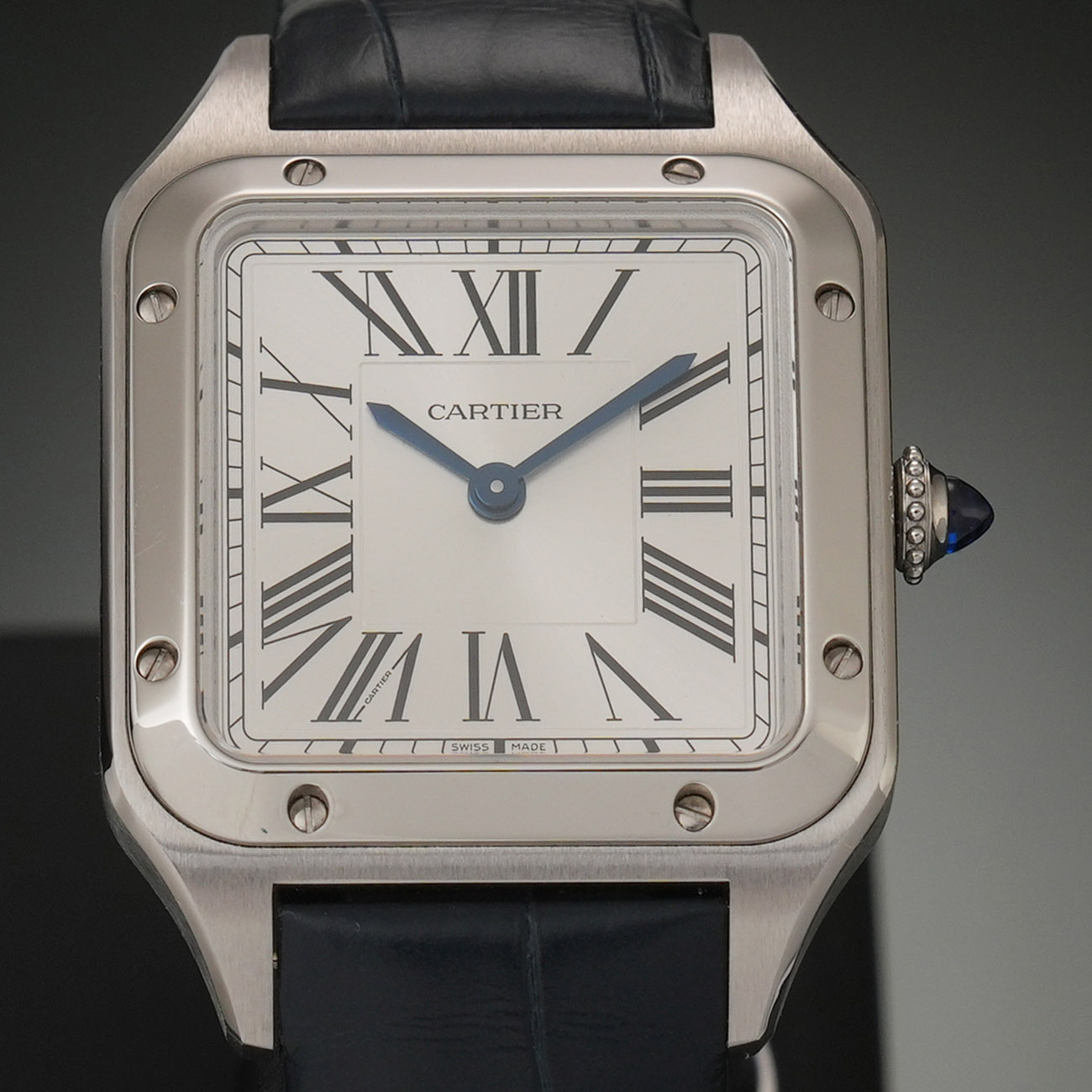 CARTIER(USED)까르띠에 산토스 뒤몽 스몰 쿼츠 WSSA0023