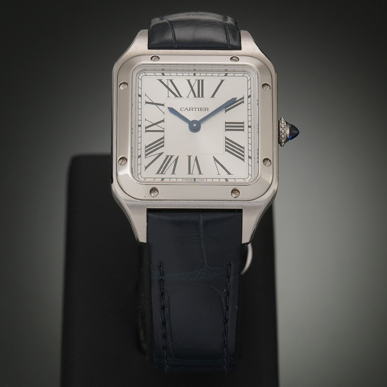CARTIER(USED)까르띠에 산토스 뒤몽 스몰 쿼츠 WSSA0023