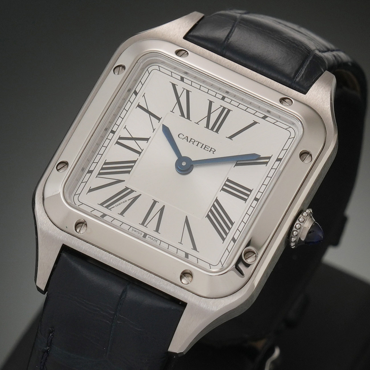 CARTIER(USED)까르띠에 산토스 뒤몽 스몰 쿼츠 WSSA0023