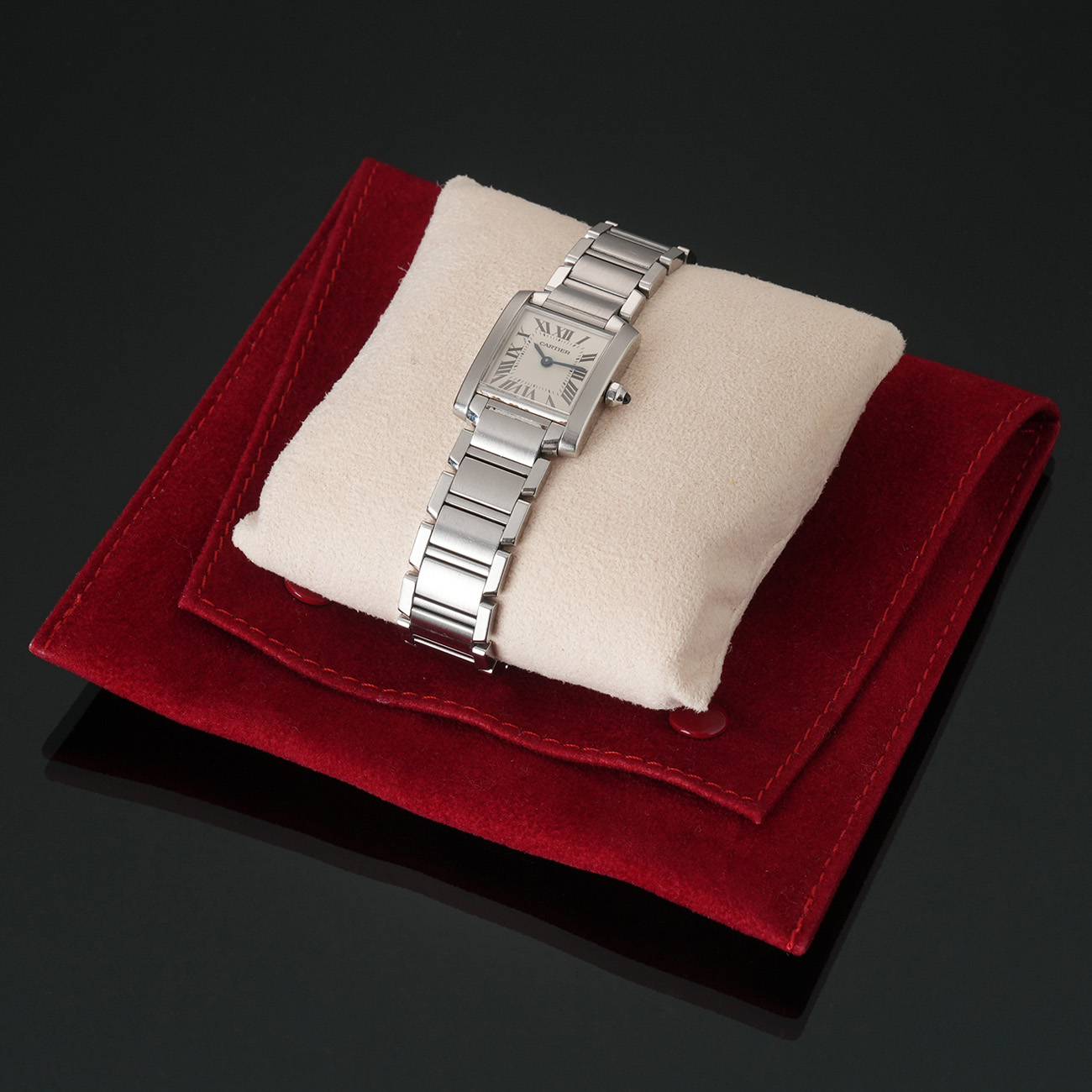 CARTIER(USED)까르띠에 탱크 프랑세즈 스몰 W51008Q3