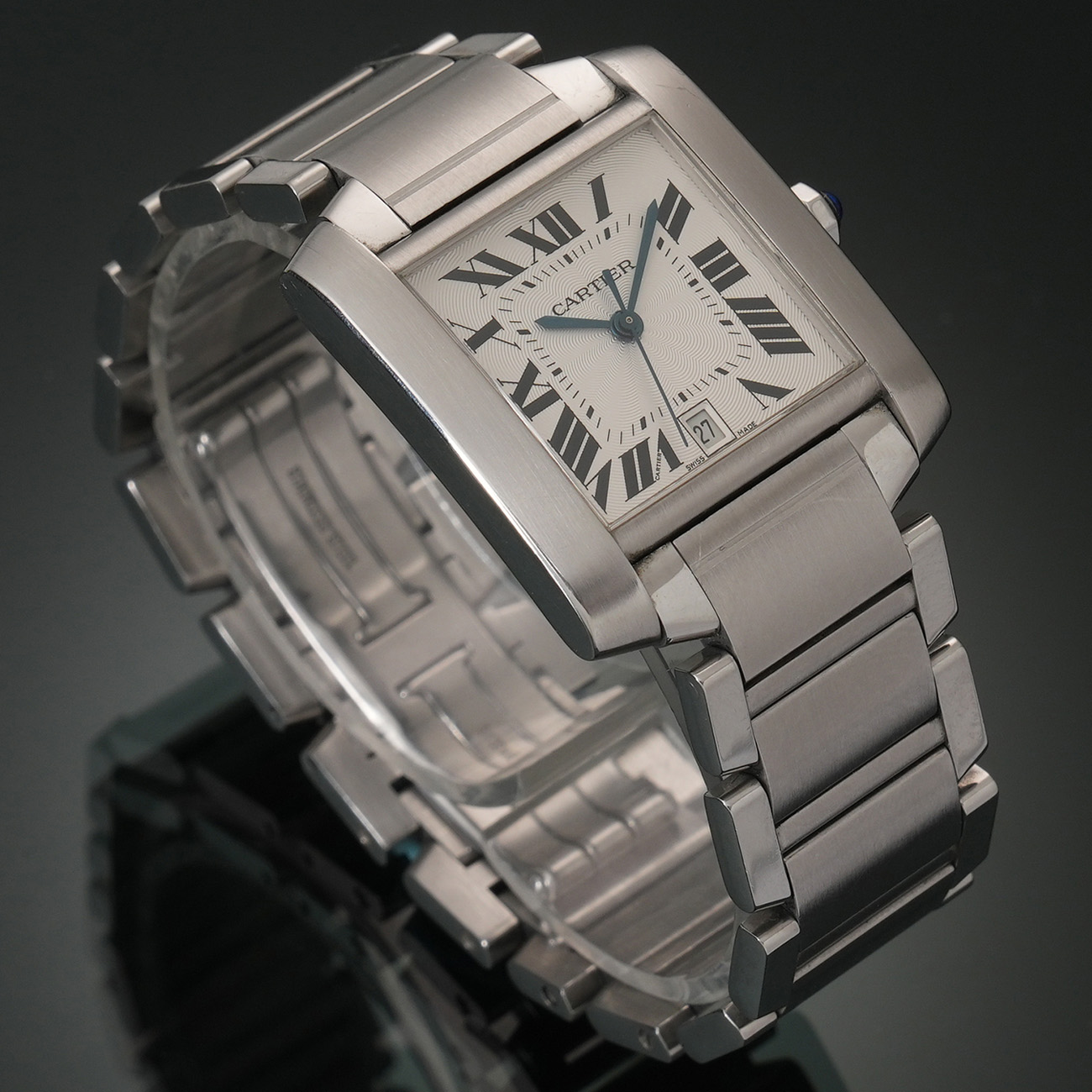 CARTIER(USED)까르띠에 탱크 프랑세즈 LM W51002Q3