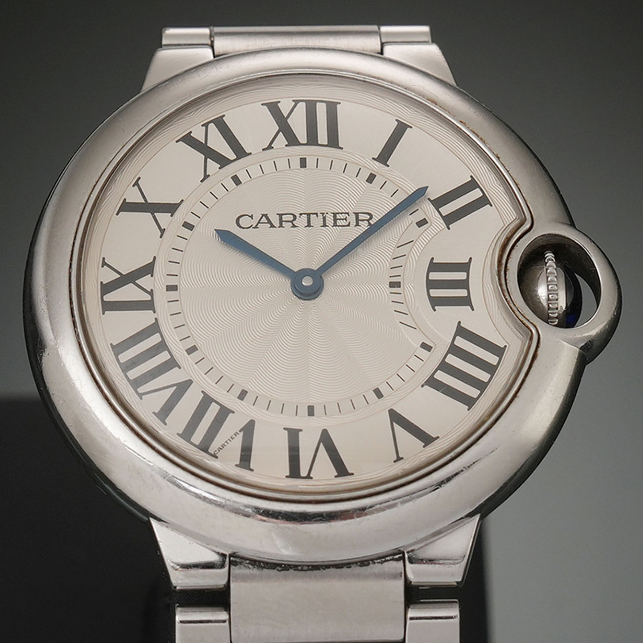 CARTIER(USED)까르띠에 발롱블루 36 쿼츠 W69011Z4
