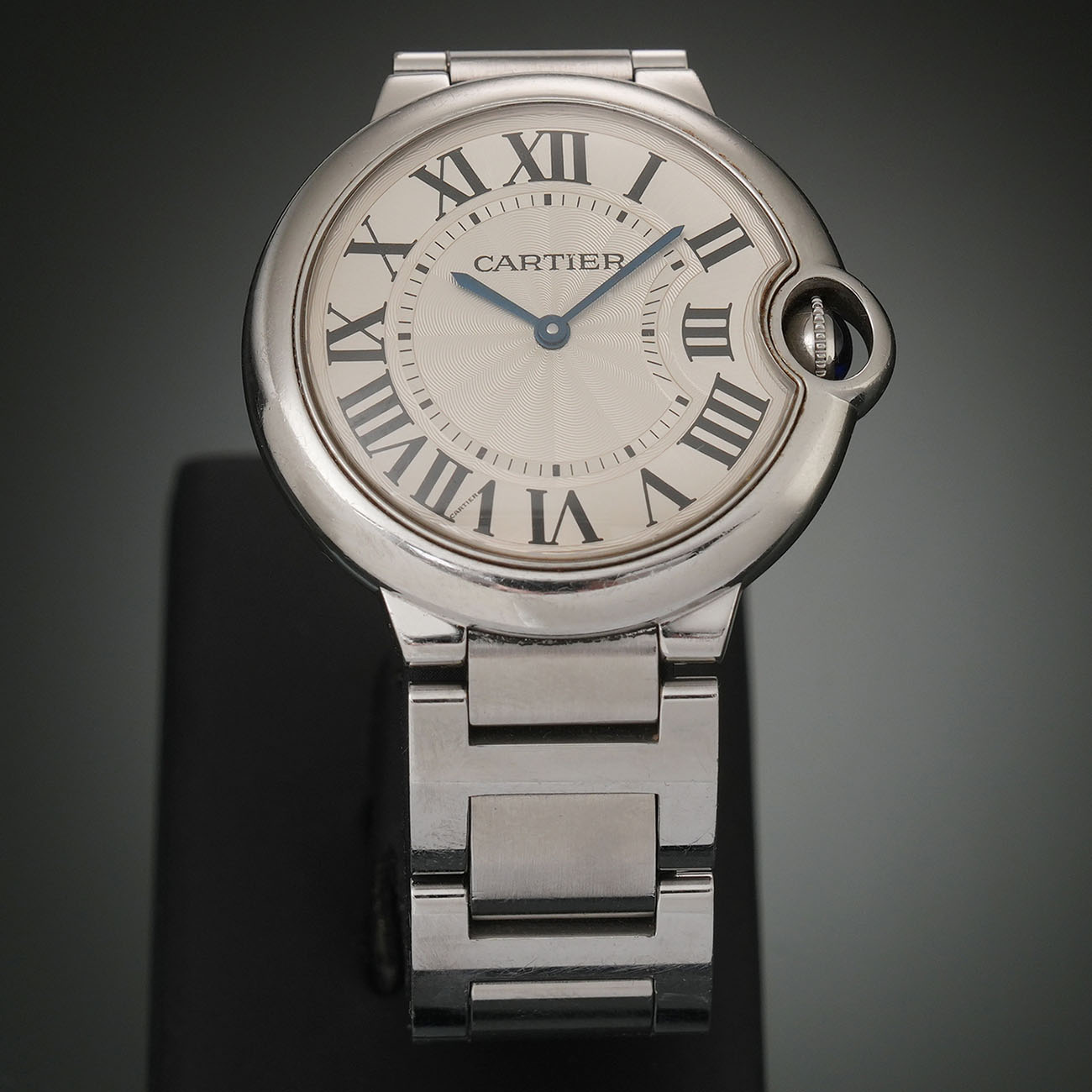 CARTIER(USED)까르띠에 발롱블루 36 쿼츠 W69011Z4