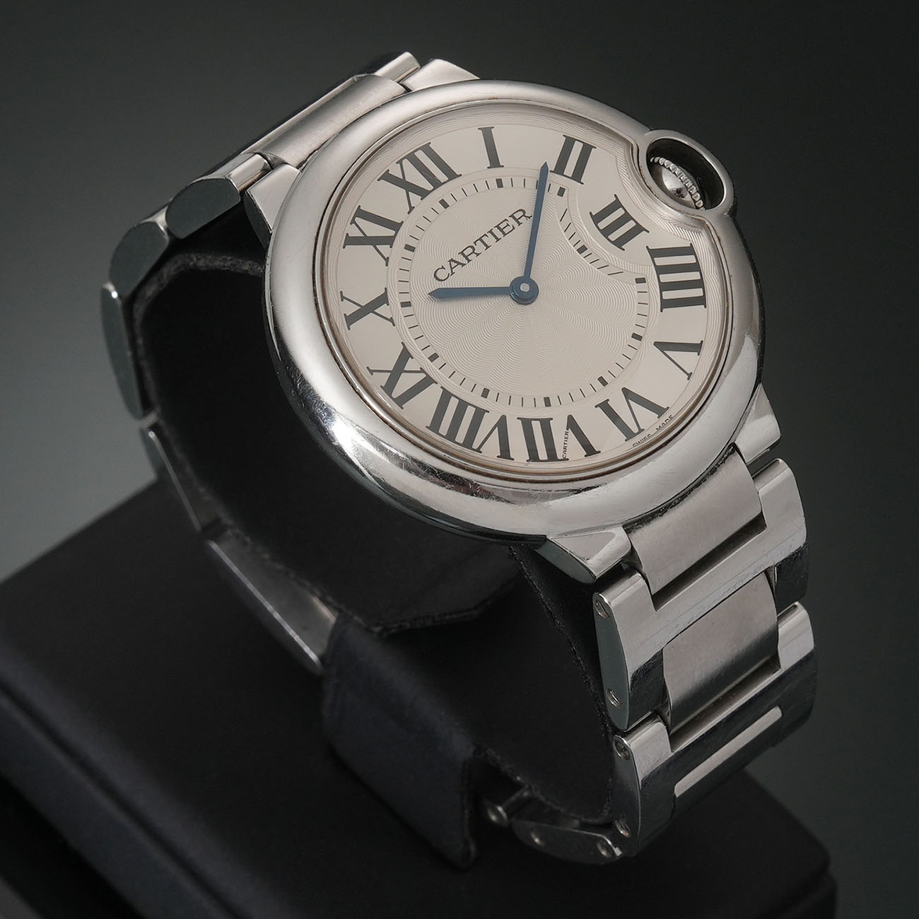 CARTIER(USED)까르띠에 발롱블루 36 쿼츠 W69011Z4