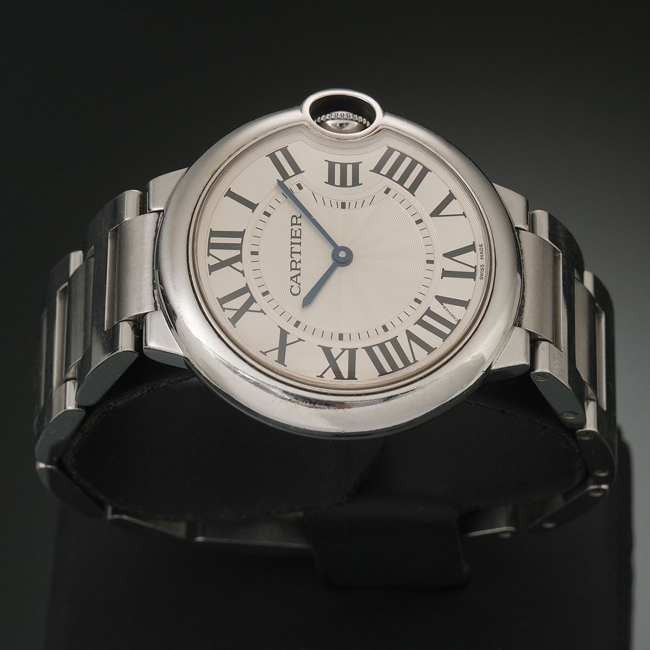CARTIER(USED)까르띠에 발롱블루 36 쿼츠 W69011Z4