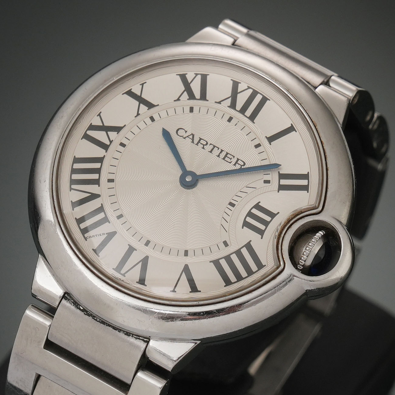 CARTIER(USED)까르띠에 발롱블루 36 쿼츠 W69011Z4