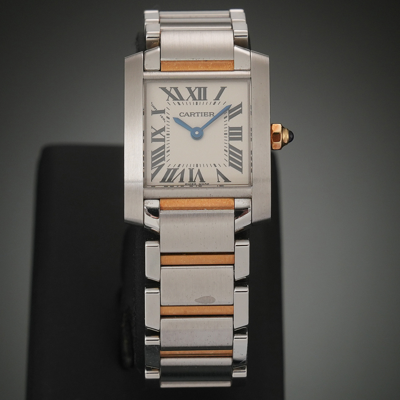 CARTIER(USED)까르띠에 탱크 프랑세즈 콤비 W51007Q4