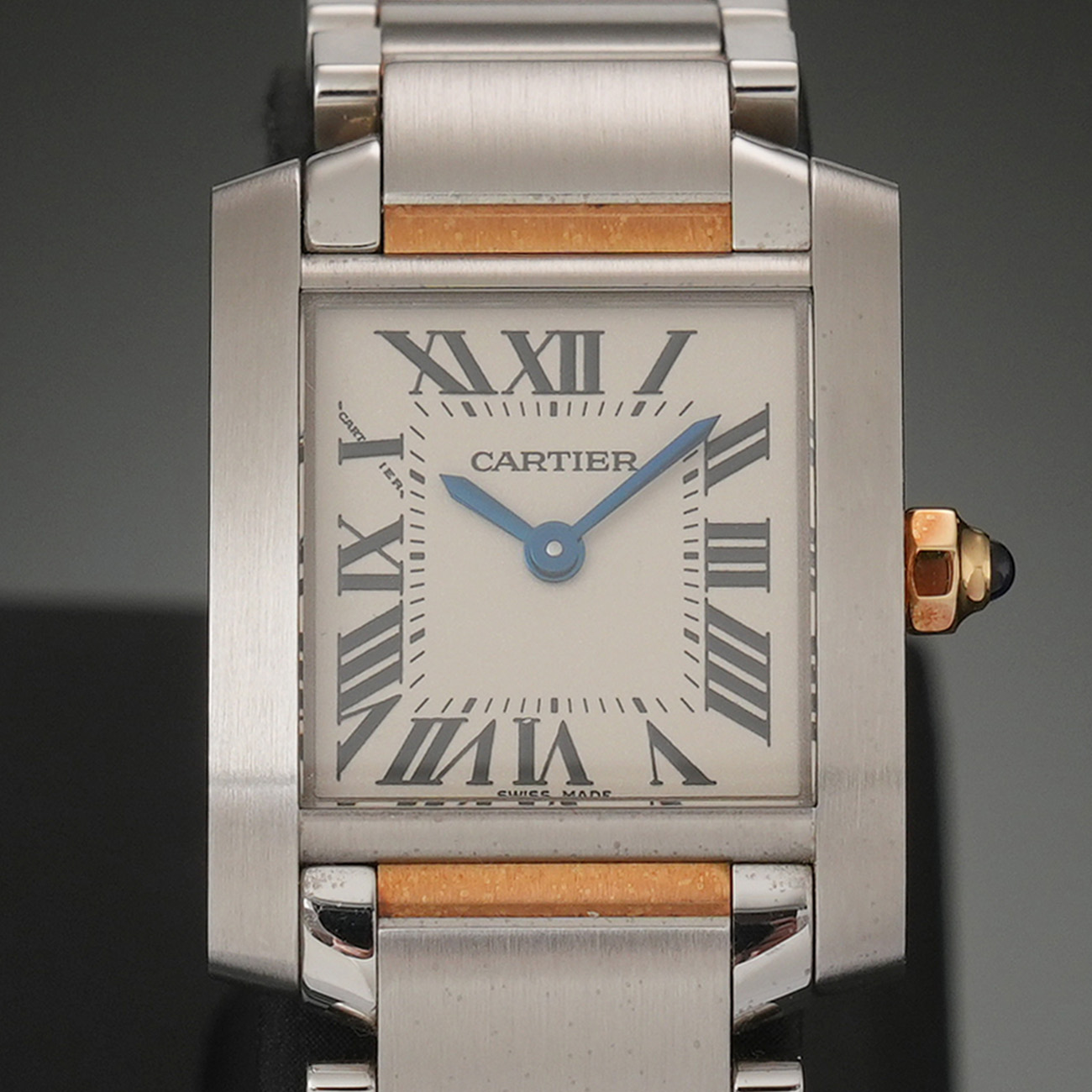 CARTIER(USED)까르띠에 탱크 프랑세즈 콤비 W51007Q4