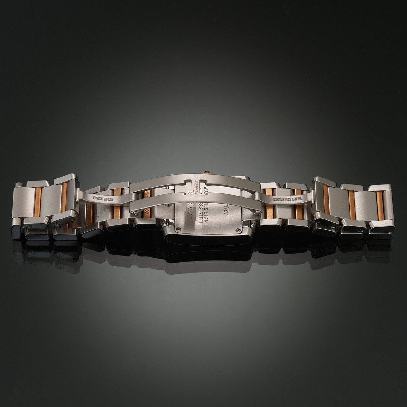 CARTIER(USED)까르띠에 탱크 프랑세즈 콤비 W51007Q4