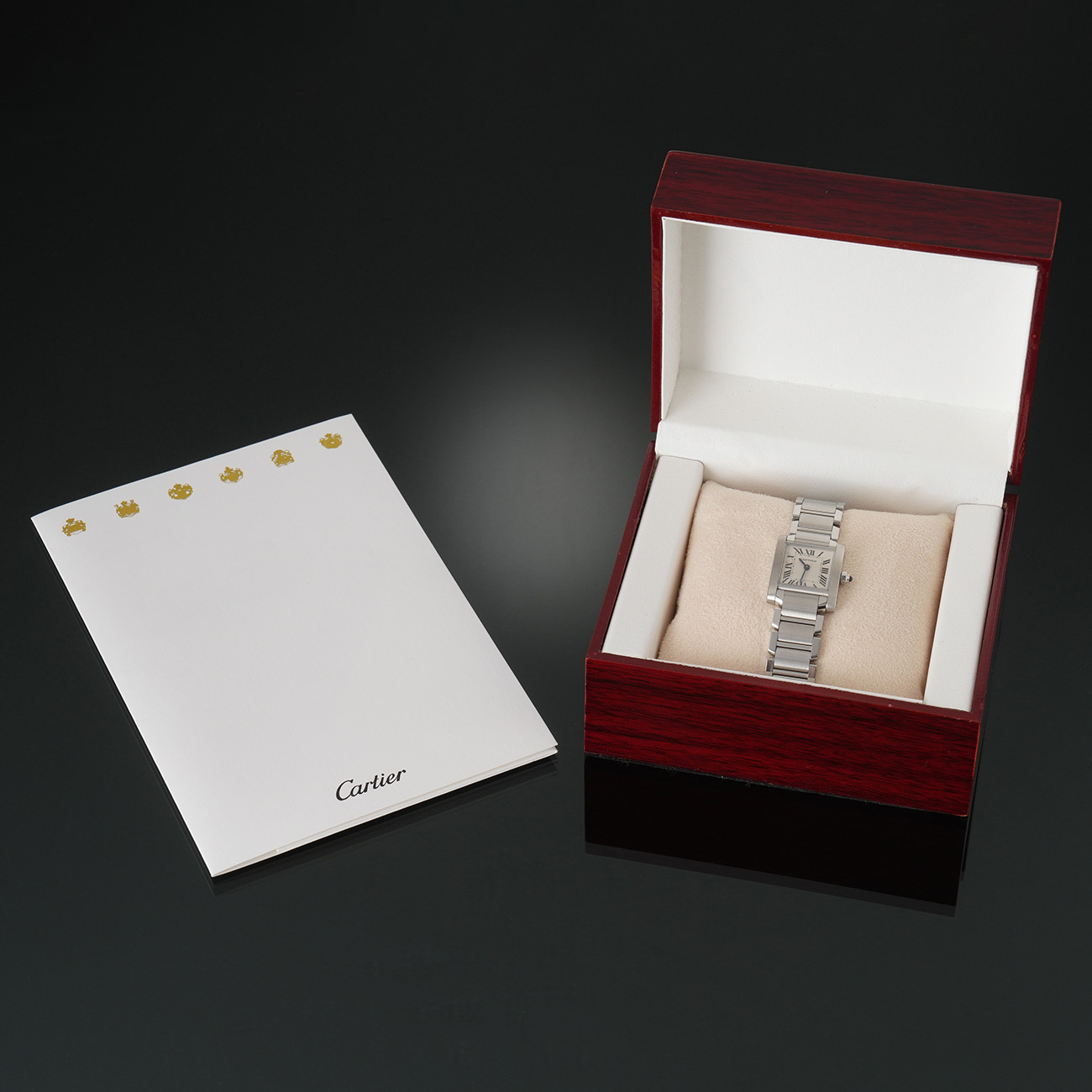 CARTIER(USED)까르띠에 탱크 프랑세즈 스몰 W51008Q3