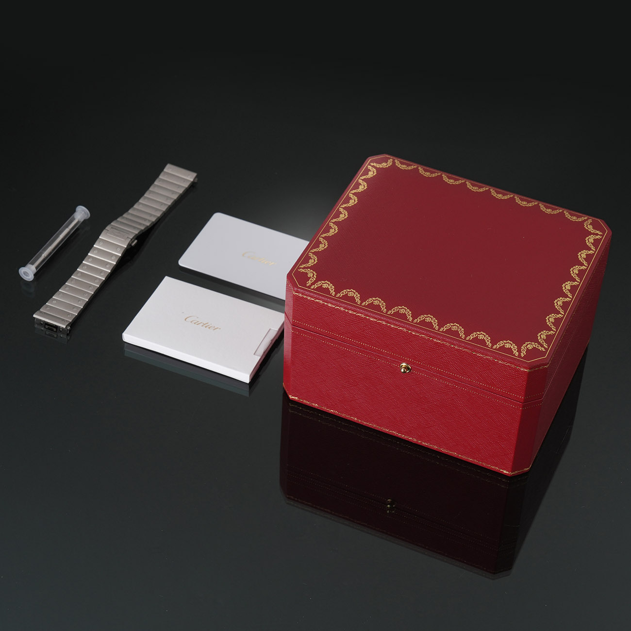 CARTIER(USED)까르띠에 산토스 라지 WSSA0018