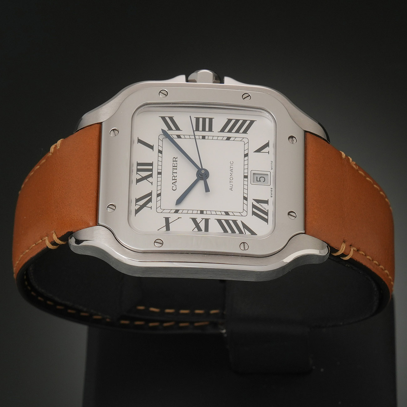CARTIER(USED)까르띠에 산토스 라지 WSSA0018
