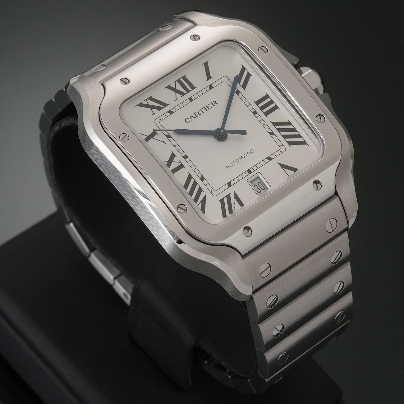CARTIER(USED)까르띠에 산토스 라지 WSSA0018