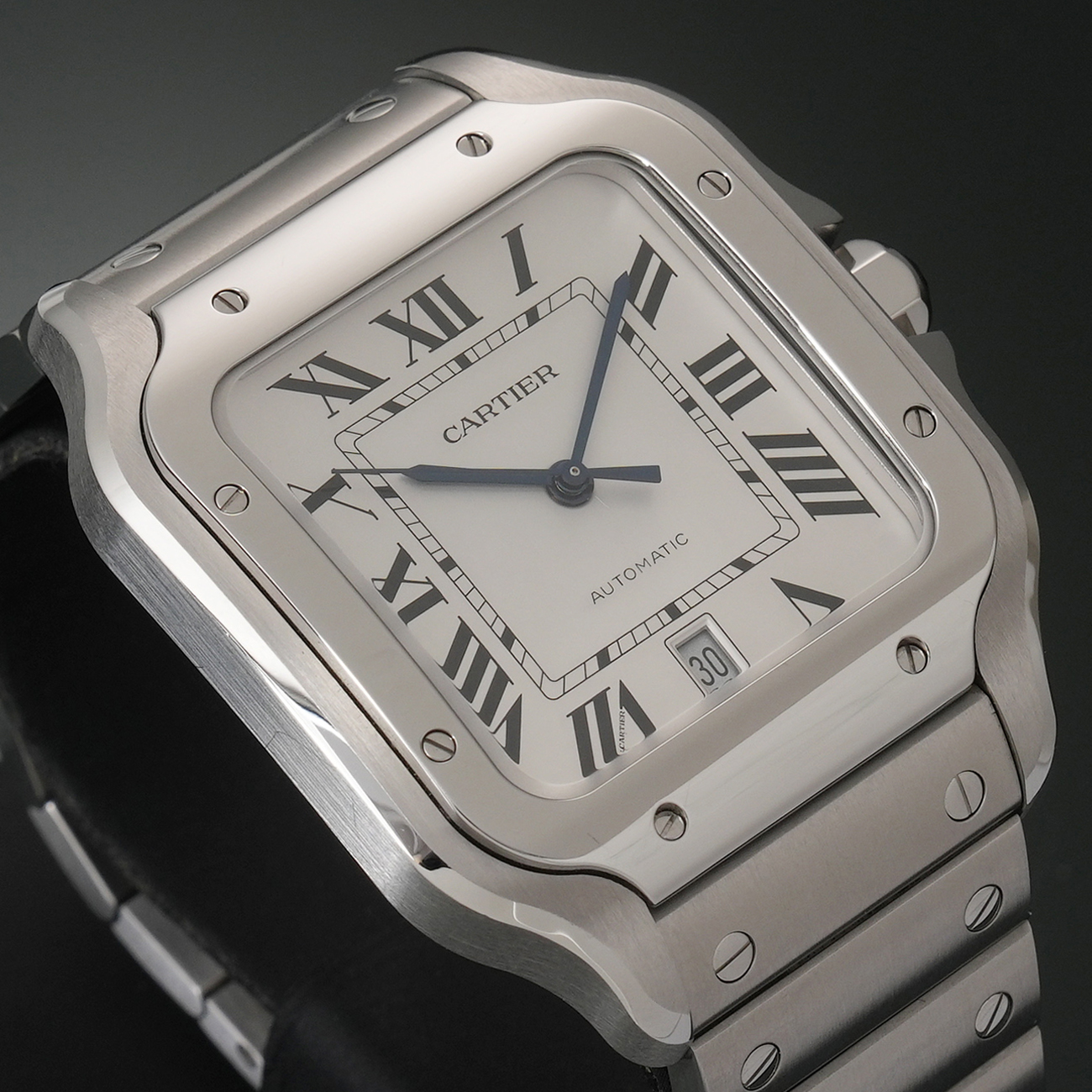 CARTIER(USED)까르띠에 산토스 라지 WSSA0018