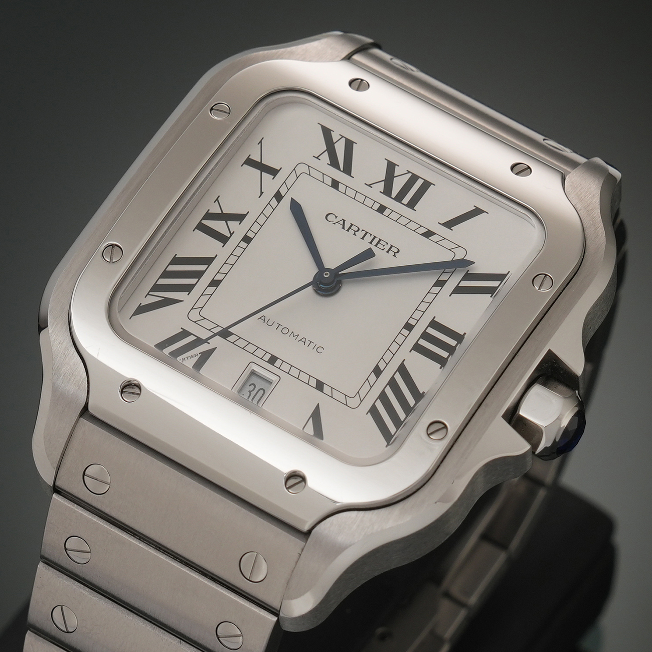 CARTIER(USED)까르띠에 산토스 라지 WSSA0018
