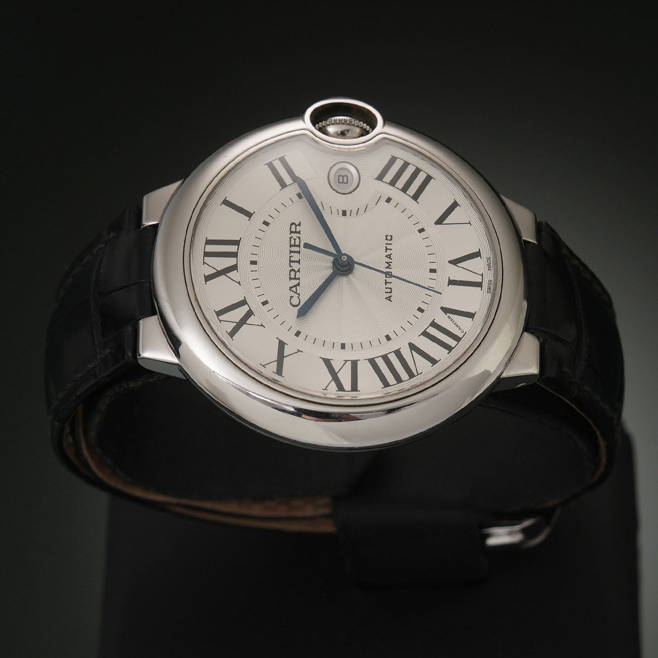 CARTIER(USED)까르띠에 발롱블루 40 스틸 오토 WSBB0039