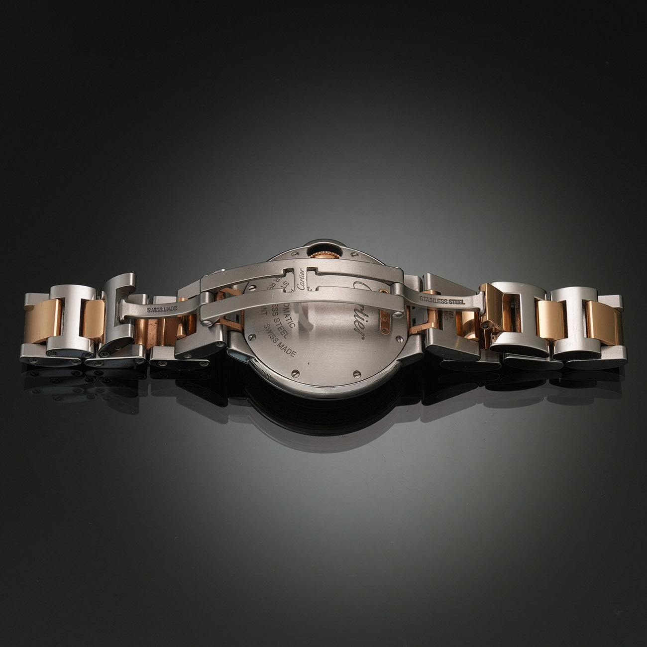 CARTIER(USED)까르띠에 발롱블루 33 콤비 11P 다이아베젤